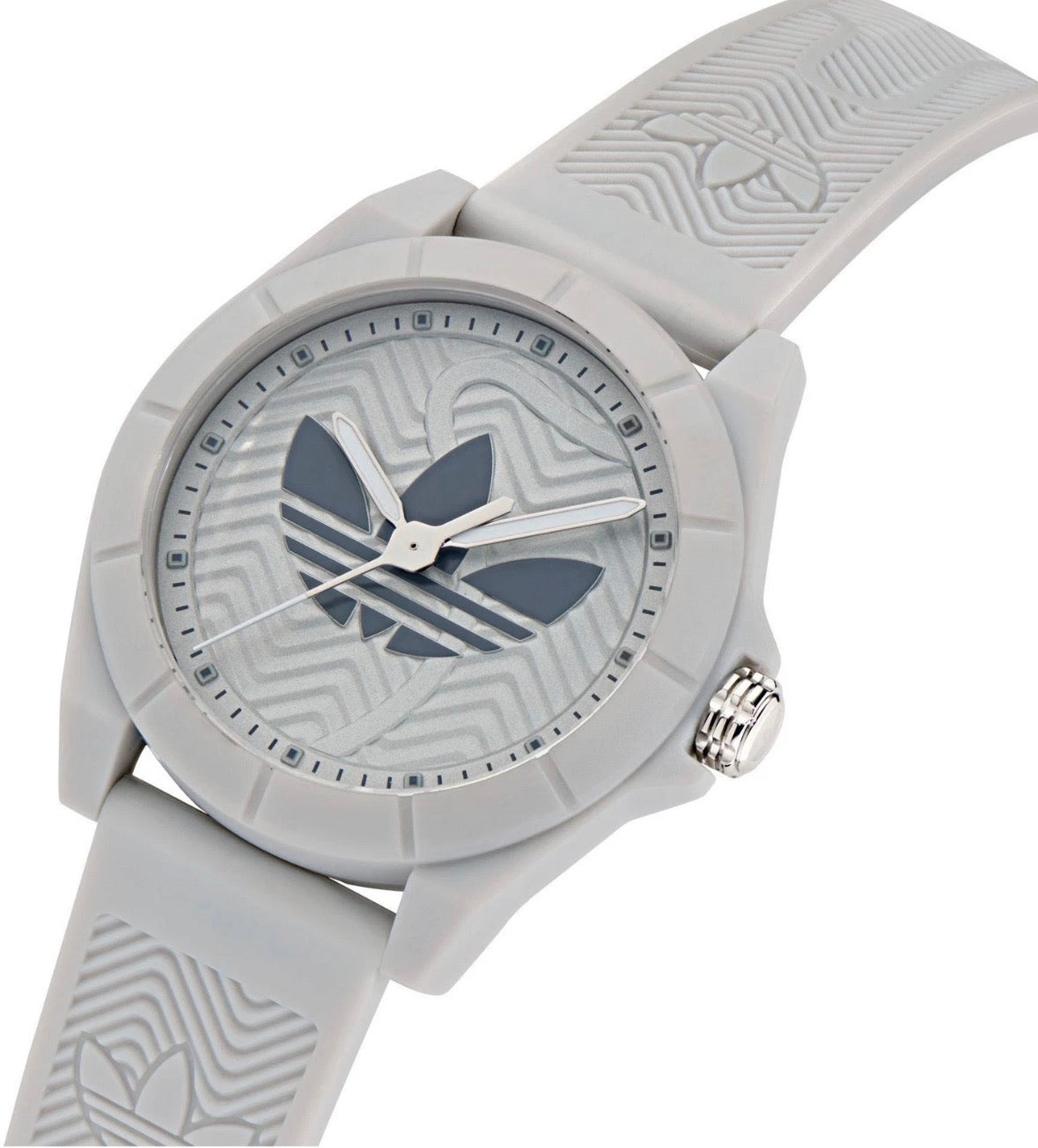 Adidas Originals Uhr Project FOUR AOST250352I Quarz hellgrau 41mm