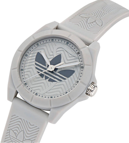 Adidas Originals Uhr Project FOUR AOST250352I Quarz hellgrau 41mm