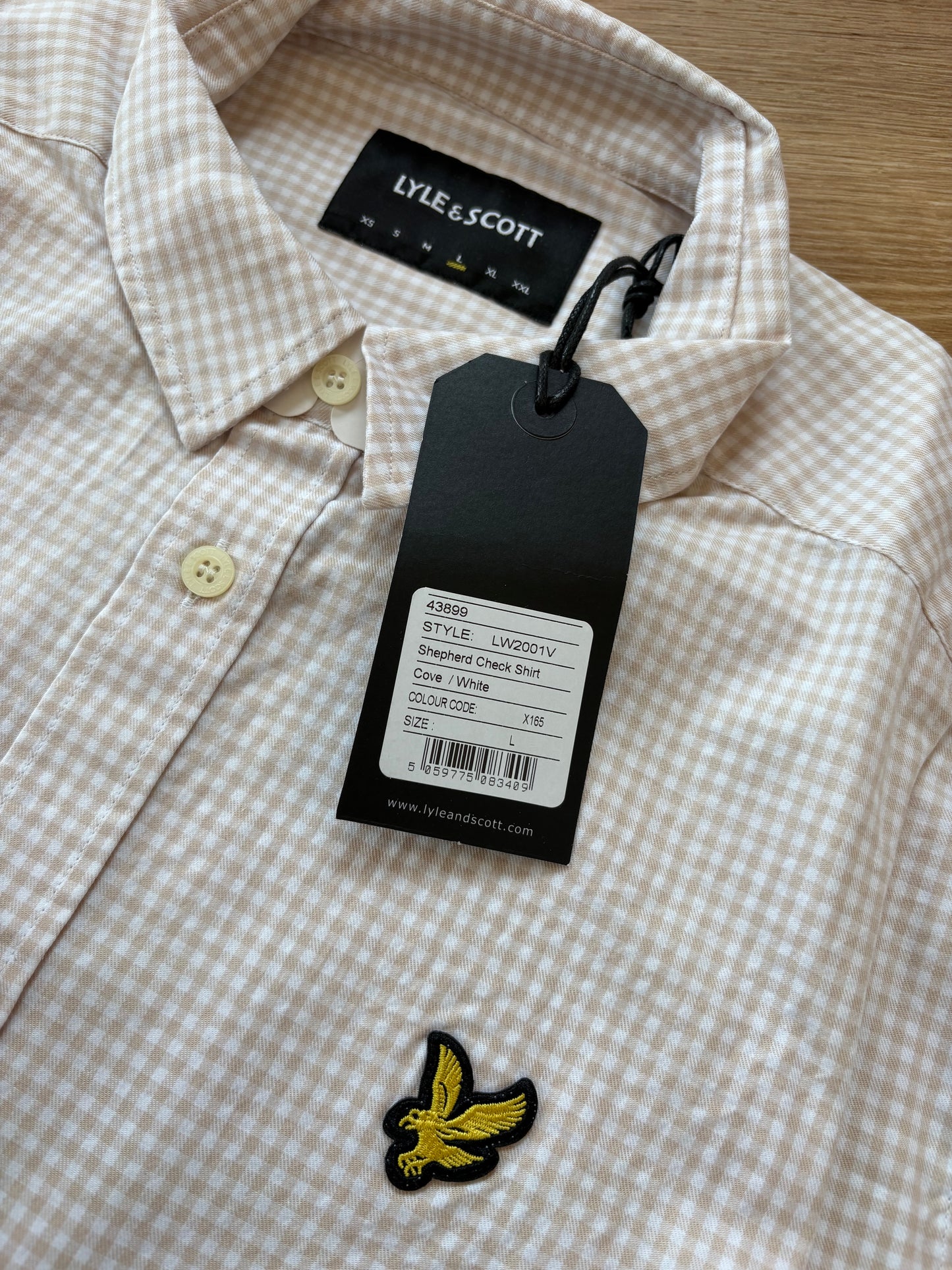 Lyle & Scott Hemd Cove / White