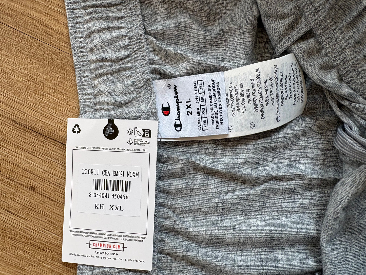 Champion - Shorts - Grau - XXL