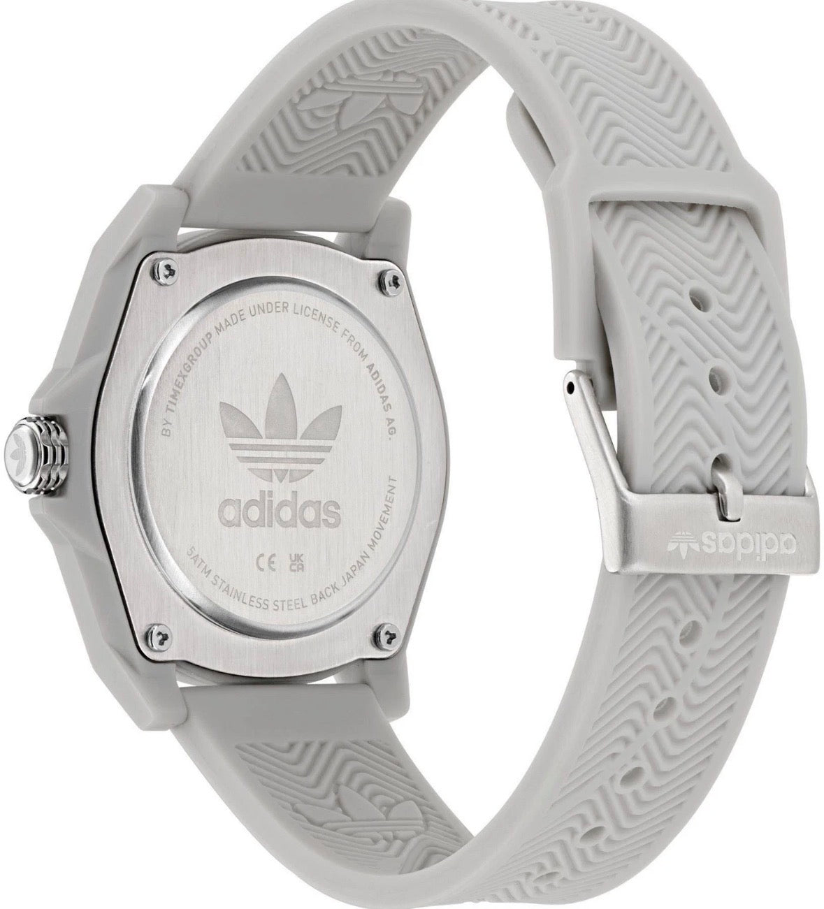 Adidas Originals Uhr Project FOUR AOST250352I Quarz hellgrau 41mm